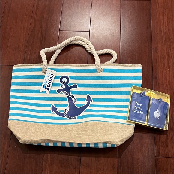 Handbags - Cruise Club Tote Bag and Luggage Tags